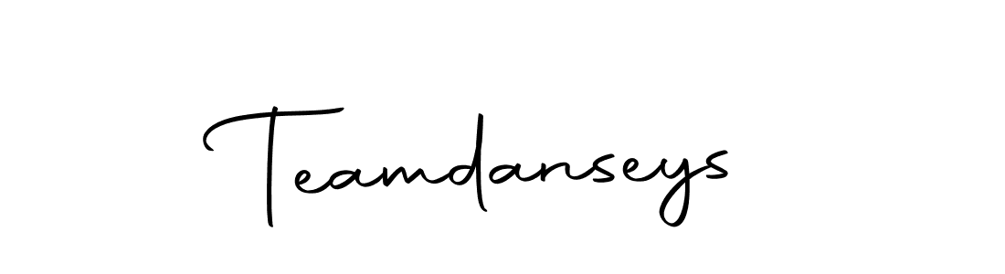 How to make Teamdanseys name signature. Use Autography-DOLnW style for creating short signs online. This is the latest handwritten sign. Teamdanseys signature style 10 images and pictures png