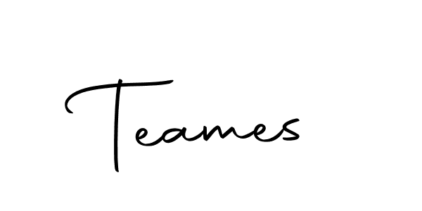 How to make Teames name signature. Use Autography-DOLnW style for creating short signs online. This is the latest handwritten sign. Teames signature style 10 images and pictures png