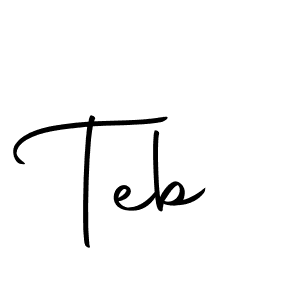 Make a beautiful signature design for name Teb. Use this online signature maker to create a handwritten signature for free. Teb signature style 10 images and pictures png