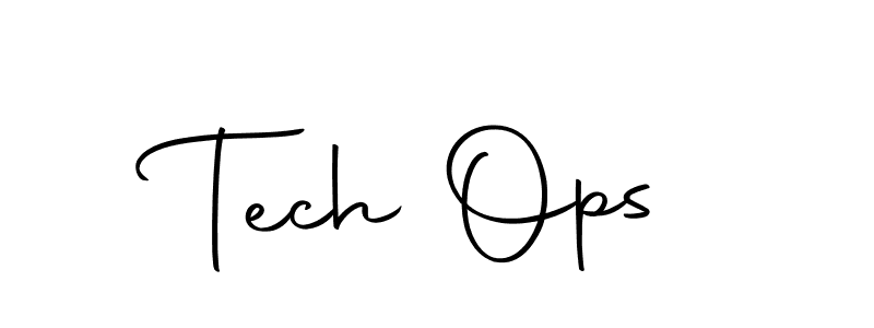 Tech Ops stylish signature style. Best Handwritten Sign (Autography-DOLnW) for my name. Handwritten Signature Collection Ideas for my name Tech Ops. Tech Ops signature style 10 images and pictures png