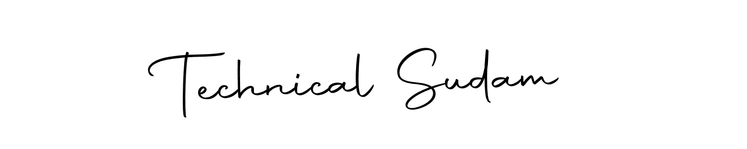Make a beautiful signature design for name Technical Sudam. With this signature (Autography-DOLnW) style, you can create a handwritten signature for free. Technical Sudam signature style 10 images and pictures png