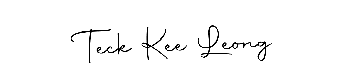 Use a signature maker to create a handwritten signature online. With this signature software, you can design (Autography-DOLnW) your own signature for name Teck Kee Leong. Teck Kee Leong signature style 10 images and pictures png
