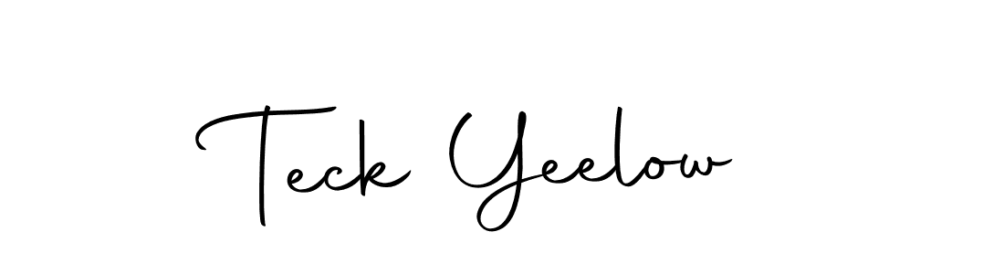 Also You can easily find your signature by using the search form. We will create Teck Yeelow name handwritten signature images for you free of cost using Autography-DOLnW sign style. Teck Yeelow signature style 10 images and pictures png