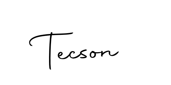 Design your own signature with our free online signature maker. With this signature software, you can create a handwritten (Autography-DOLnW) signature for name Tecson. Tecson signature style 10 images and pictures png