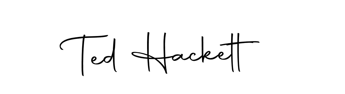 How to make Ted Hackett name signature. Use Autography-DOLnW style for creating short signs online. This is the latest handwritten sign. Ted Hackett signature style 10 images and pictures png