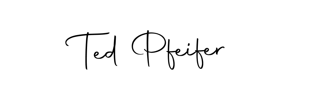 You should practise on your own different ways (Autography-DOLnW) to write your name (Ted Pfeifer) in signature. don't let someone else do it for you. Ted Pfeifer signature style 10 images and pictures png