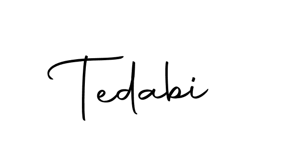 You can use this online signature creator to create a handwritten signature for the name Tedabi. This is the best online autograph maker. Tedabi signature style 10 images and pictures png