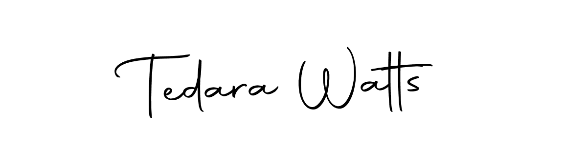 if you are searching for the best signature style for your name Tedara Watts. so please give up your signature search. here we have designed multiple signature styles  using Autography-DOLnW. Tedara Watts signature style 10 images and pictures png