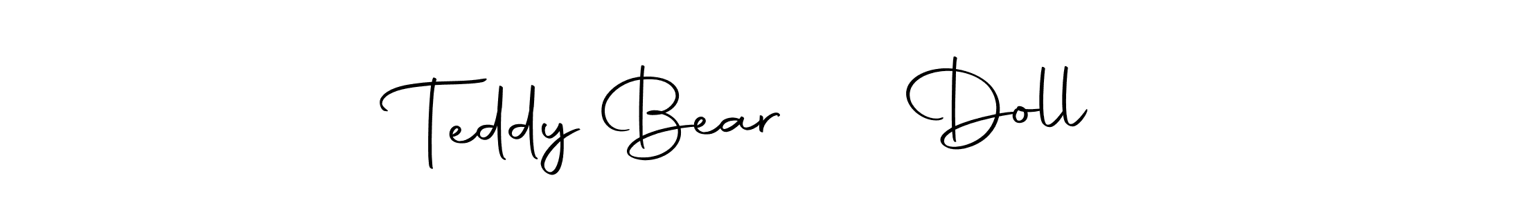 Use a signature maker to create a handwritten signature online. With this signature software, you can design (Autography-DOLnW) your own signature for name Teddy Bear ❤️ Doll. Teddy Bear ❤️ Doll signature style 10 images and pictures png