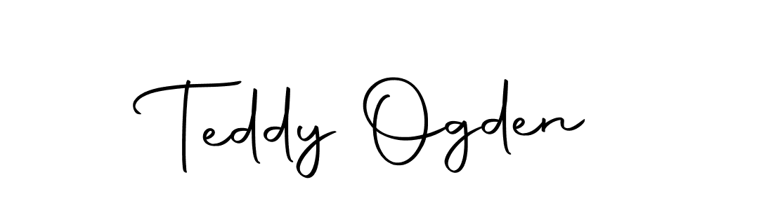 How to make Teddy Ogden signature? Autography-DOLnW is a professional autograph style. Create handwritten signature for Teddy Ogden name. Teddy Ogden signature style 10 images and pictures png