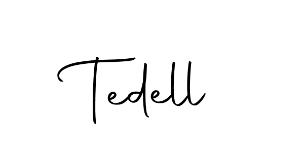 Autography-DOLnW is a professional signature style that is perfect for those who want to add a touch of class to their signature. It is also a great choice for those who want to make their signature more unique. Get Tedell name to fancy signature for free. Tedell signature style 10 images and pictures png