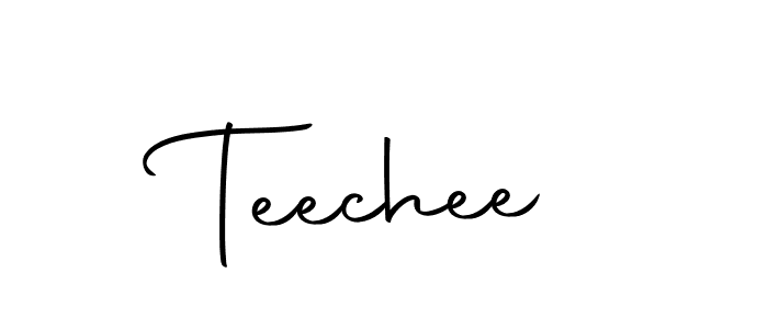 Make a beautiful signature design for name Teechee. Use this online signature maker to create a handwritten signature for free. Teechee signature style 10 images and pictures png