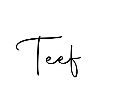 Similarly Autography-DOLnW is the best handwritten signature design. Signature creator online .You can use it as an online autograph creator for name Teef. Teef signature style 10 images and pictures png