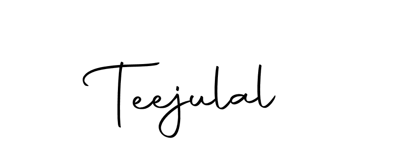 Also we have Teejulal name is the best signature style. Create professional handwritten signature collection using Autography-DOLnW autograph style. Teejulal signature style 10 images and pictures png