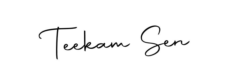 This is the best signature style for the Teekam Sen name. Also you like these signature font (Autography-DOLnW). Mix name signature. Teekam Sen signature style 10 images and pictures png