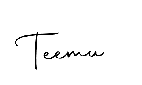 You should practise on your own different ways (Autography-DOLnW) to write your name (Teemu) in signature. don't let someone else do it for you. Teemu signature style 10 images and pictures png