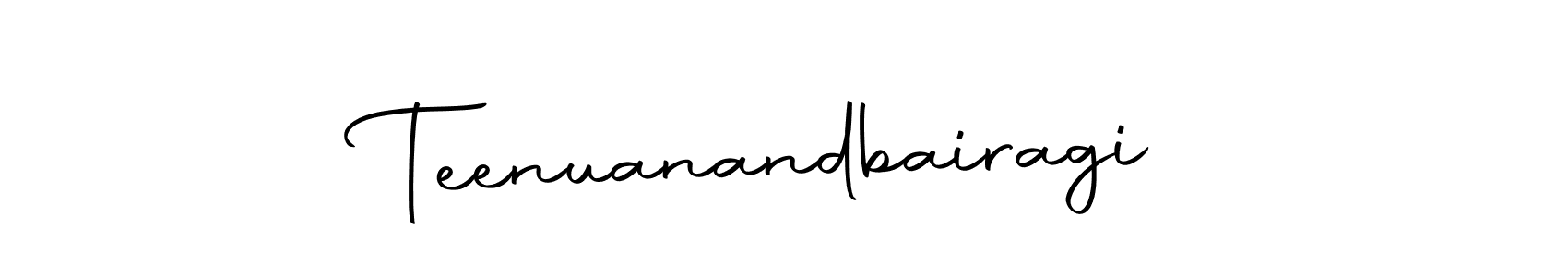It looks lik you need a new signature style for name Teenuanandbairagi. Design unique handwritten (Autography-DOLnW) signature with our free signature maker in just a few clicks. Teenuanandbairagi signature style 10 images and pictures png