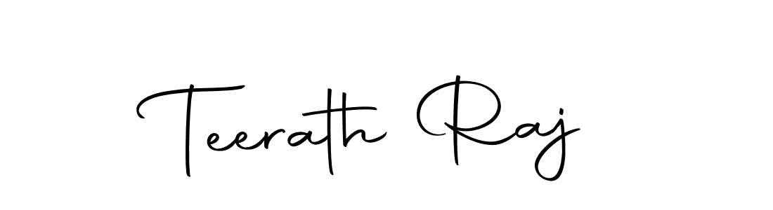 Check out images of Autograph of Teerath Raj name. Actor Teerath Raj Signature Style. Autography-DOLnW is a professional sign style online. Teerath Raj signature style 10 images and pictures png