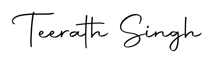 Check out images of Autograph of Teerath Singh name. Actor Teerath Singh Signature Style. Autography-DOLnW is a professional sign style online. Teerath Singh signature style 10 images and pictures png