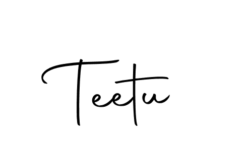 Teetu stylish signature style. Best Handwritten Sign (Autography-DOLnW) for my name. Handwritten Signature Collection Ideas for my name Teetu. Teetu signature style 10 images and pictures png