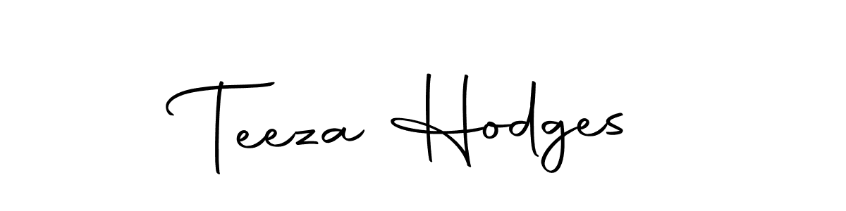 Also we have Teeza Hodges name is the best signature style. Create professional handwritten signature collection using Autography-DOLnW autograph style. Teeza Hodges signature style 10 images and pictures png