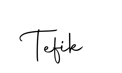 Use a signature maker to create a handwritten signature online. With this signature software, you can design (Autography-DOLnW) your own signature for name Tefik. Tefik signature style 10 images and pictures png