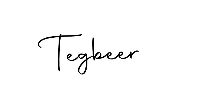 Use a signature maker to create a handwritten signature online. With this signature software, you can design (Autography-DOLnW) your own signature for name Tegbeer. Tegbeer signature style 10 images and pictures png