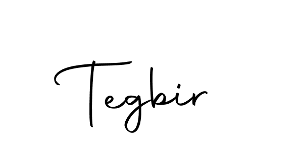 Design your own signature with our free online signature maker. With this signature software, you can create a handwritten (Autography-DOLnW) signature for name Tegbir. Tegbir signature style 10 images and pictures png