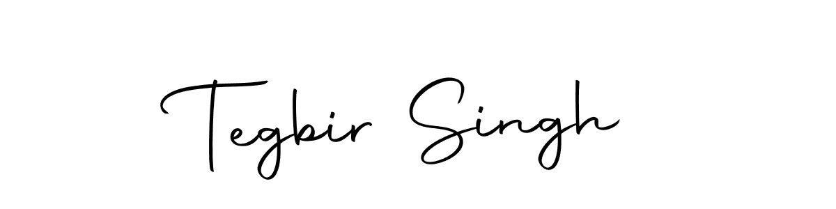 Design your own signature with our free online signature maker. With this signature software, you can create a handwritten (Autography-DOLnW) signature for name Tegbir Singh. Tegbir Singh signature style 10 images and pictures png