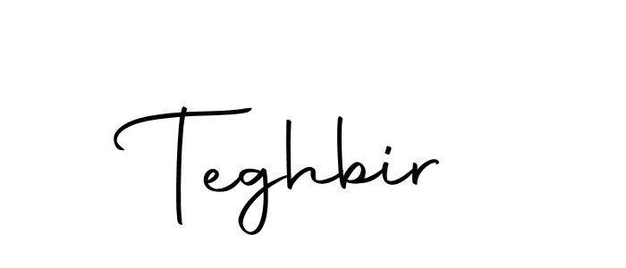 Design your own signature with our free online signature maker. With this signature software, you can create a handwritten (Autography-DOLnW) signature for name Teghbir. Teghbir signature style 10 images and pictures png