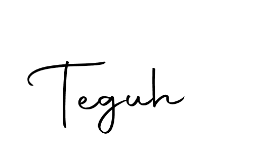 How to make Teguh name signature. Use Autography-DOLnW style for creating short signs online. This is the latest handwritten sign. Teguh signature style 10 images and pictures png