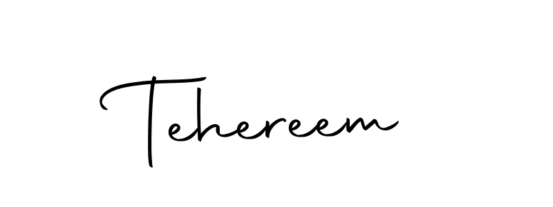 The best way (Autography-DOLnW) to make a short signature is to pick only two or three words in your name. The name Tehereem include a total of six letters. For converting this name. Tehereem signature style 10 images and pictures png