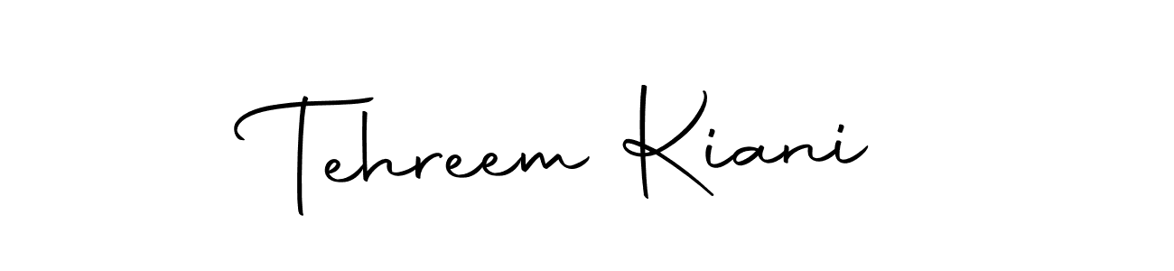 The best way (Autography-DOLnW) to make a short signature is to pick only two or three words in your name. The name Tehreem Kiani include a total of six letters. For converting this name. Tehreem Kiani signature style 10 images and pictures png