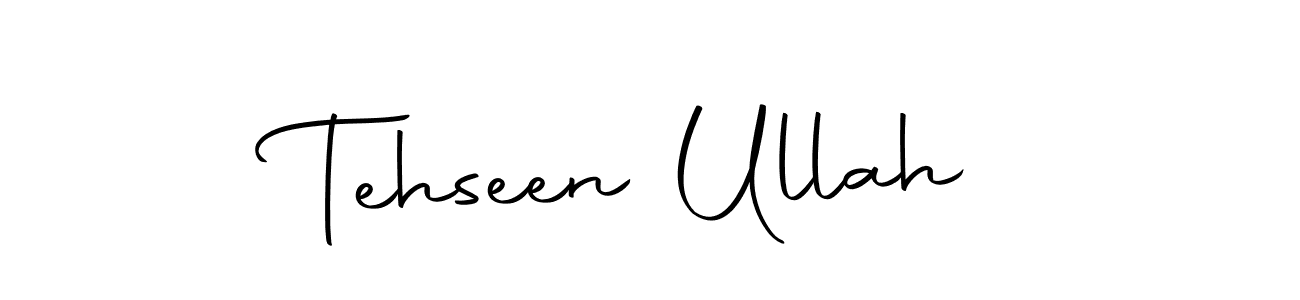 How to make Tehseen Ullah signature? Autography-DOLnW is a professional autograph style. Create handwritten signature for Tehseen Ullah name. Tehseen Ullah signature style 10 images and pictures png