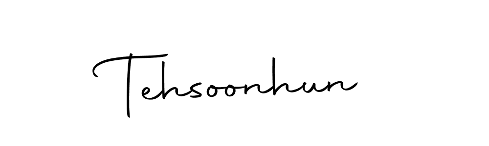 How to make Tehsoonhun name signature. Use Autography-DOLnW style for creating short signs online. This is the latest handwritten sign. Tehsoonhun signature style 10 images and pictures png