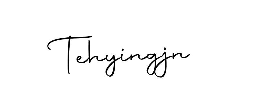 Design your own signature with our free online signature maker. With this signature software, you can create a handwritten (Autography-DOLnW) signature for name Tehyingjn. Tehyingjn signature style 10 images and pictures png