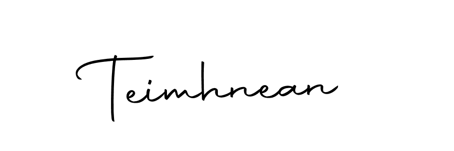 if you are searching for the best signature style for your name Teimhnean. so please give up your signature search. here we have designed multiple signature styles  using Autography-DOLnW. Teimhnean signature style 10 images and pictures png