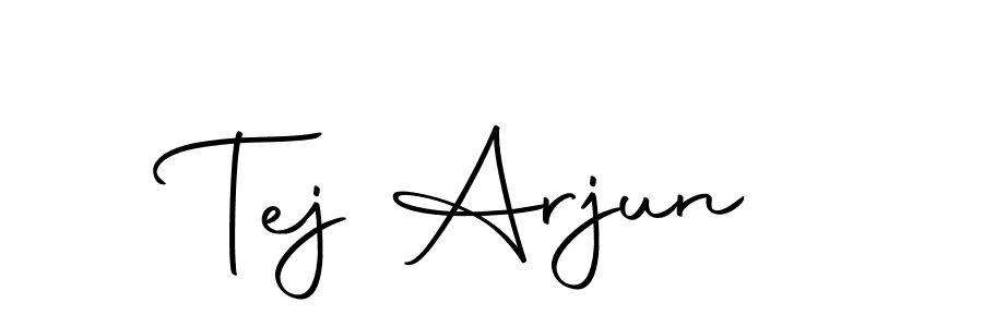Autography-DOLnW is a professional signature style that is perfect for those who want to add a touch of class to their signature. It is also a great choice for those who want to make their signature more unique. Get Tej Arjun name to fancy signature for free. Tej Arjun signature style 10 images and pictures png
