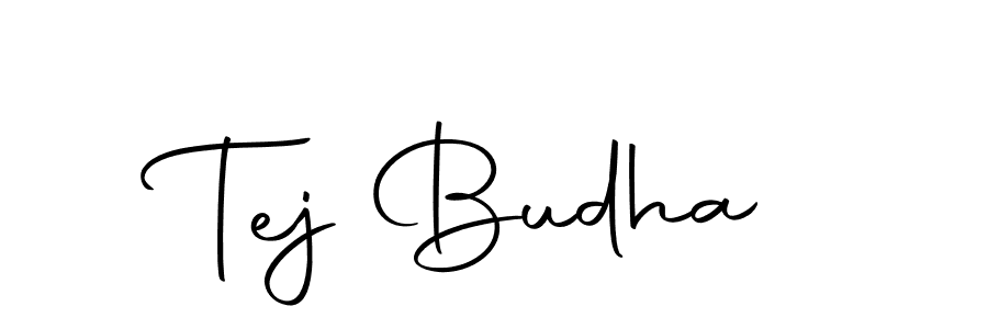 How to make Tej Budha signature? Autography-DOLnW is a professional autograph style. Create handwritten signature for Tej Budha name. Tej Budha signature style 10 images and pictures png