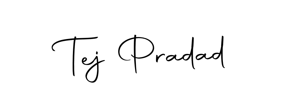Tej Pradad stylish signature style. Best Handwritten Sign (Autography-DOLnW) for my name. Handwritten Signature Collection Ideas for my name Tej Pradad. Tej Pradad signature style 10 images and pictures png