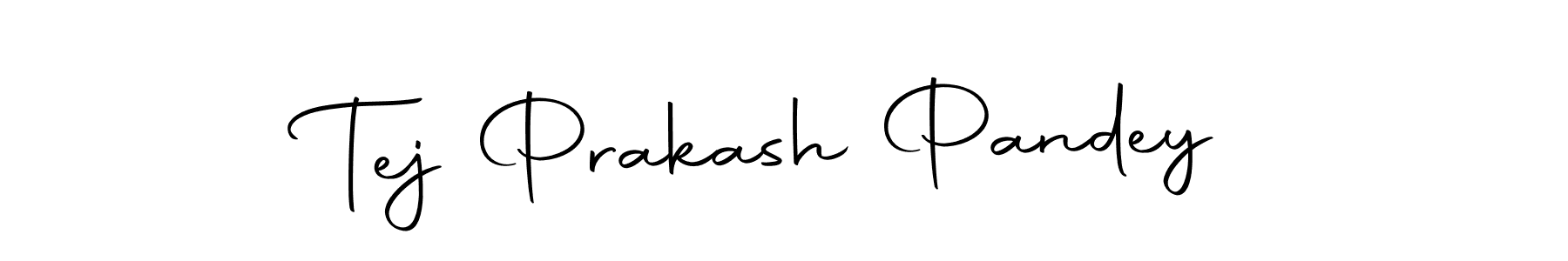 Make a beautiful signature design for name Tej Prakash Pandey. With this signature (Autography-DOLnW) style, you can create a handwritten signature for free. Tej Prakash Pandey signature style 10 images and pictures png