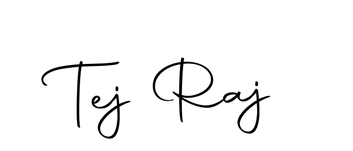 Tej Raj stylish signature style. Best Handwritten Sign (Autography-DOLnW) for my name. Handwritten Signature Collection Ideas for my name Tej Raj. Tej Raj signature style 10 images and pictures png