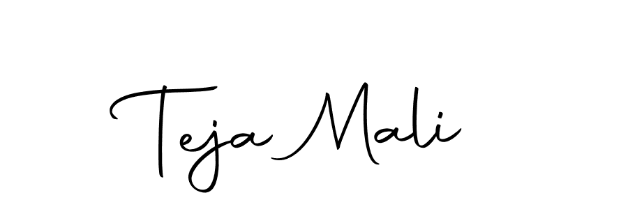 Design your own signature with our free online signature maker. With this signature software, you can create a handwritten (Autography-DOLnW) signature for name Teja Mali. Teja Mali signature style 10 images and pictures png