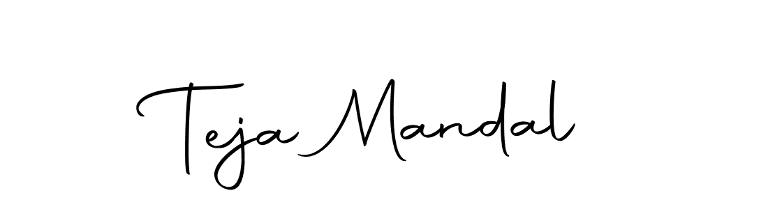 Make a short Teja Mandal signature style. Manage your documents anywhere anytime using Autography-DOLnW. Create and add eSignatures, submit forms, share and send files easily. Teja Mandal signature style 10 images and pictures png
