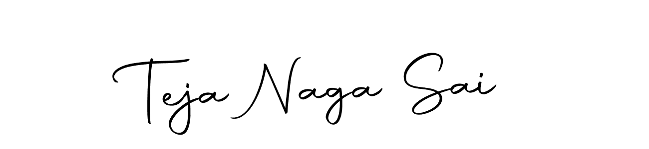 Also we have Teja Naga Sai name is the best signature style. Create professional handwritten signature collection using Autography-DOLnW autograph style. Teja Naga Sai signature style 10 images and pictures png