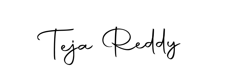 Teja Reddy stylish signature style. Best Handwritten Sign (Autography-DOLnW) for my name. Handwritten Signature Collection Ideas for my name Teja Reddy. Teja Reddy signature style 10 images and pictures png