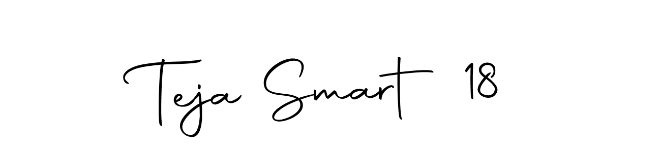 Make a beautiful signature design for name Teja Smart 18. With this signature (Autography-DOLnW) style, you can create a handwritten signature for free. Teja Smart 18 signature style 10 images and pictures png