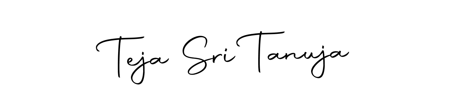if you are searching for the best signature style for your name Teja Sri Tanuja. so please give up your signature search. here we have designed multiple signature styles  using Autography-DOLnW. Teja Sri Tanuja signature style 10 images and pictures png