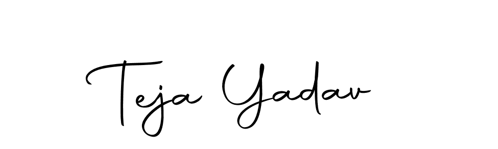 Autography-DOLnW is a professional signature style that is perfect for those who want to add a touch of class to their signature. It is also a great choice for those who want to make their signature more unique. Get Teja Yadav name to fancy signature for free. Teja Yadav signature style 10 images and pictures png