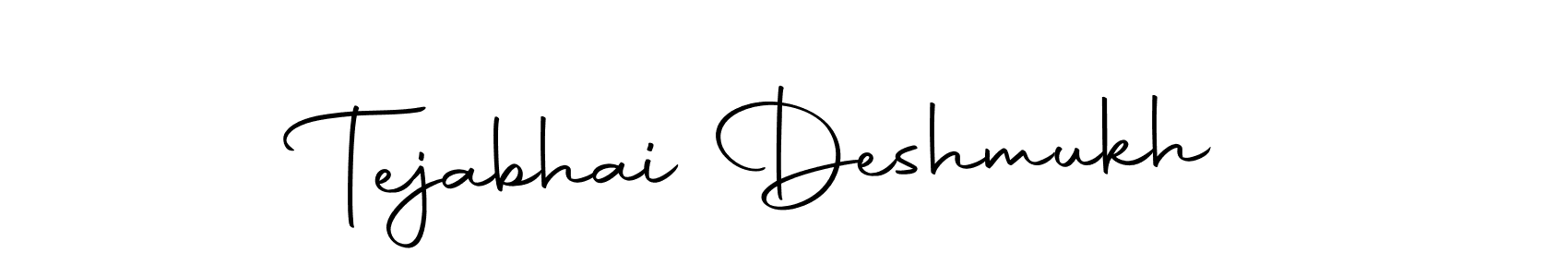 The best way (Autography-DOLnW) to make a short signature is to pick only two or three words in your name. The name Tejabhai Deshmukh include a total of six letters. For converting this name. Tejabhai Deshmukh signature style 10 images and pictures png